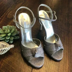 Caparros | Champagne Shimmer Dress Sandals